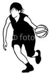 Basketball Silhouette　バスケットボールのシルエット2